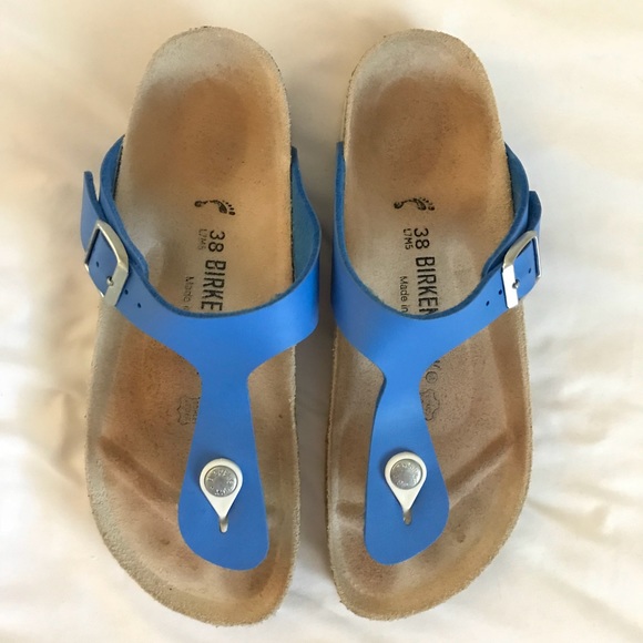 royal blue birkenstocks